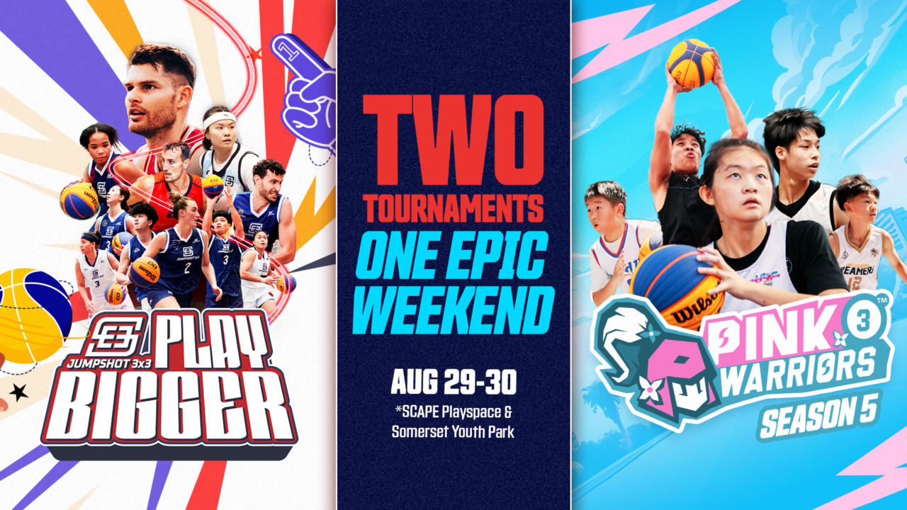 Jumpshot Singapore unveils two major 3×3 basketball tournaments for youth and pro athletes